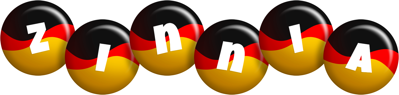 Zinnia german logo