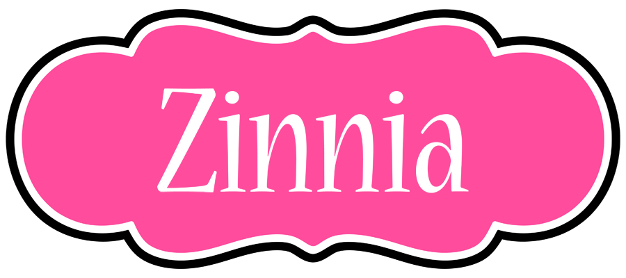 Zinnia invitation logo
