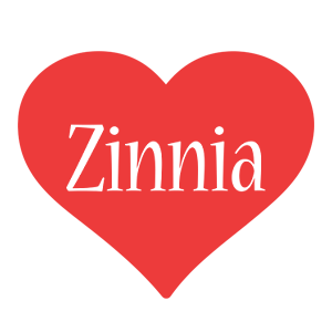 Zinnia love logo