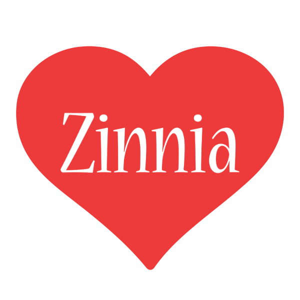 Zinnia love logo