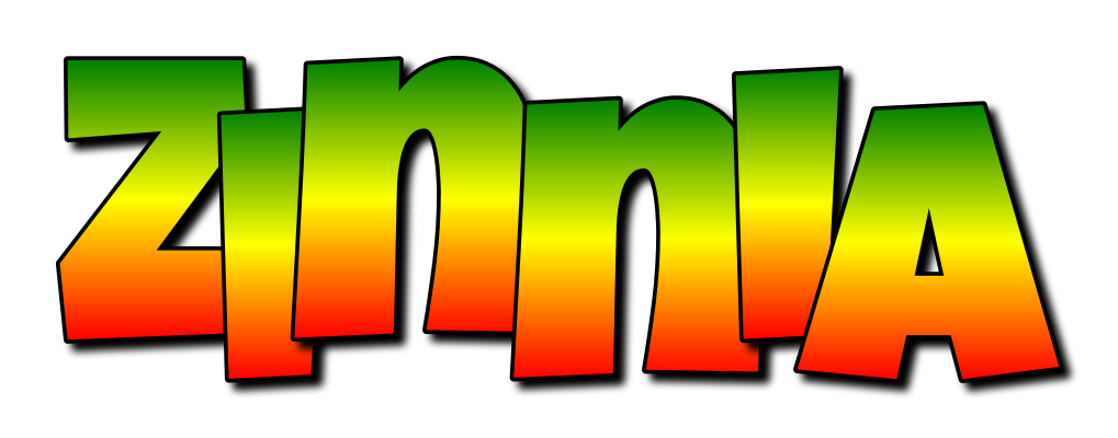 Zinnia mango logo