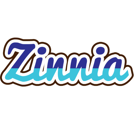 Zinnia raining logo