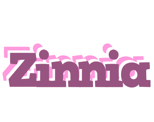 Zinnia relaxing logo