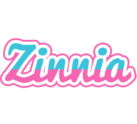Zinnia woman logo