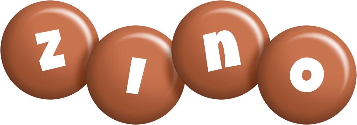Zino candy-brown logo