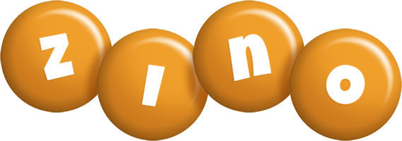 Zino candy-orange logo