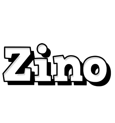 Zino snowing logo