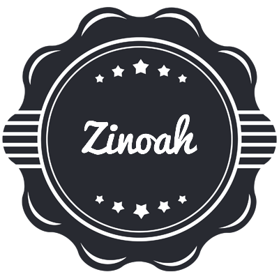 Zinoah badge logo