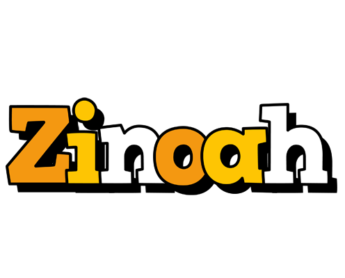 Zinoah cartoon logo