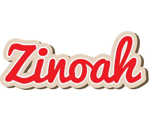 Zinoah chocolate logo