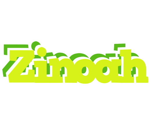 Zinoah citrus logo