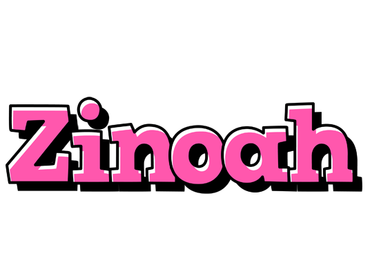 Zinoah girlish logo