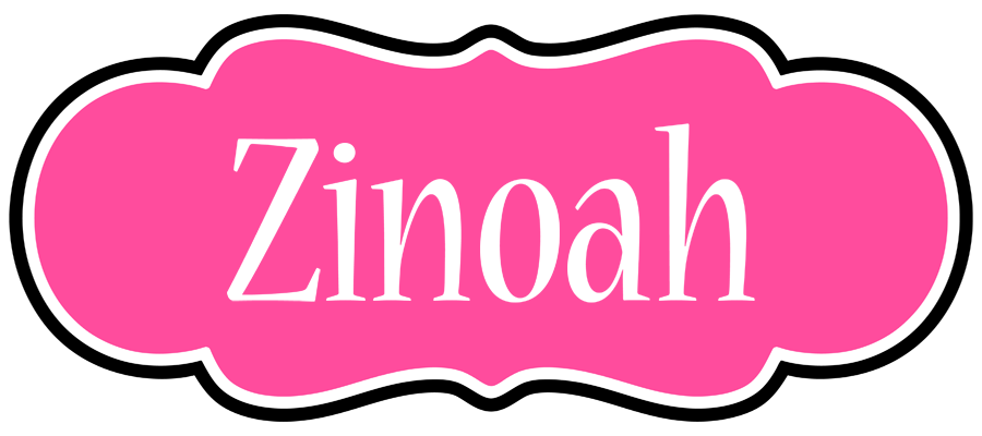 Zinoah invitation logo