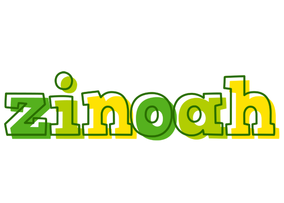 Zinoah juice logo
