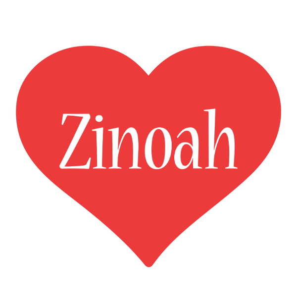 Zinoah love logo