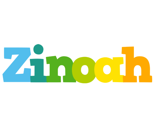 Zinoah rainbows logo