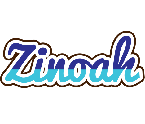 Zinoah raining logo