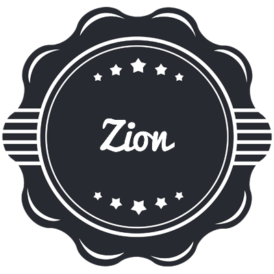 Zion badge logo