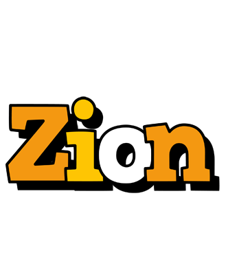 Zion cartoon logo