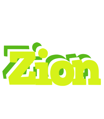 Zion citrus logo