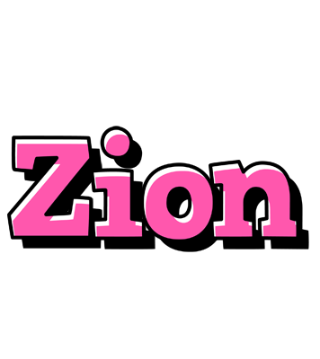 Zion girlish logo