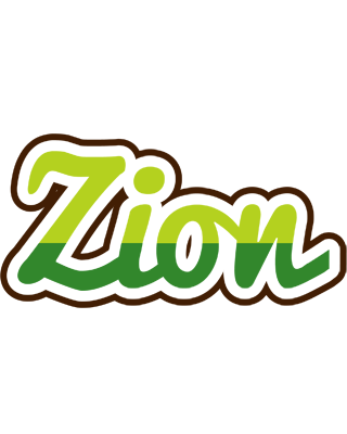 Zion golfing logo