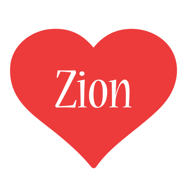 Zion love logo