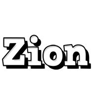 Zion snowing logo