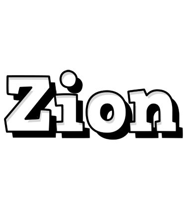 Zion snowing logo