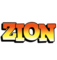 Zion sunset logo