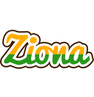 Ziona banana logo