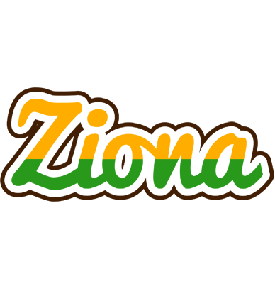 Ziona banana logo