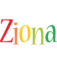 Ziona birthday logo