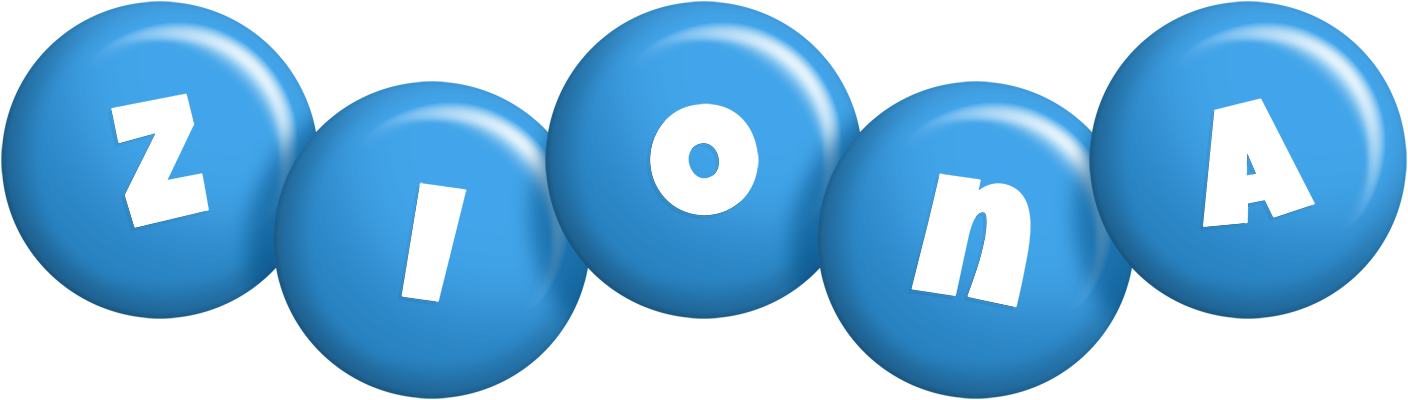 Ziona candy-blue logo
