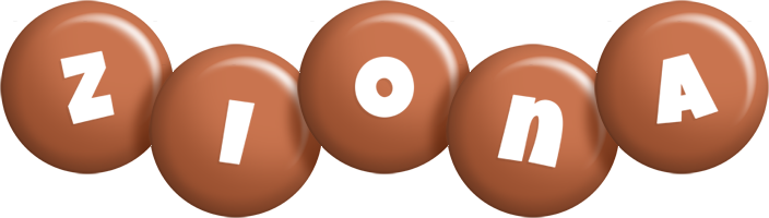 Ziona candy-brown logo