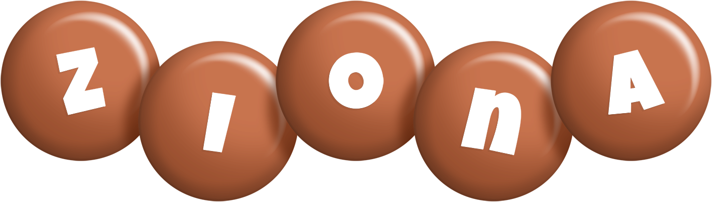 Ziona candy-brown logo