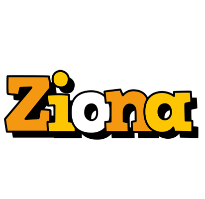 Ziona cartoon logo