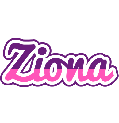 Ziona cheerful logo
