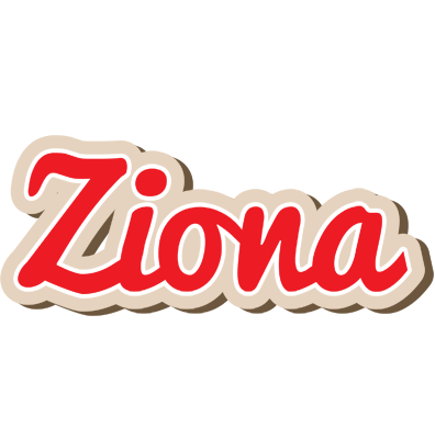 Ziona chocolate logo