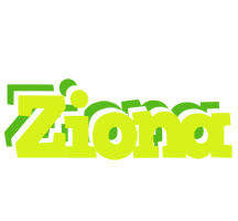 Ziona citrus logo