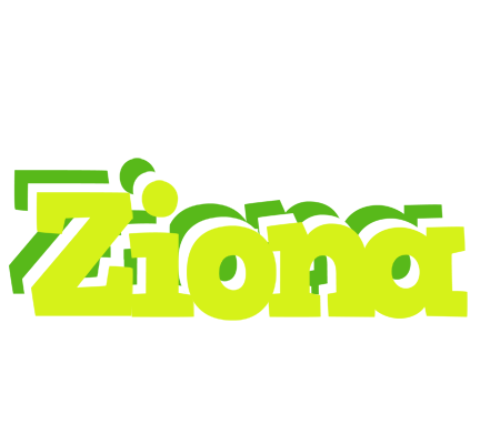 Ziona citrus logo