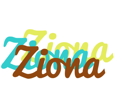Ziona cupcake logo