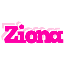 Ziona dancing logo