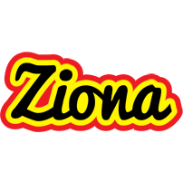 Ziona flaming logo