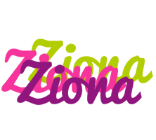 Ziona flowers logo