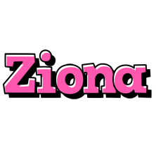 Ziona girlish logo