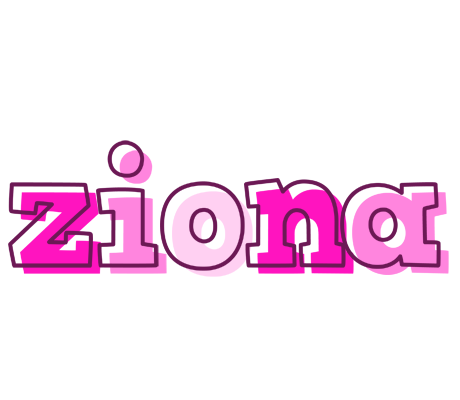 Ziona hello logo