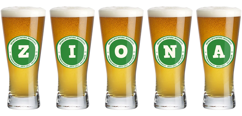 Ziona lager logo