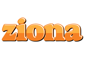 Ziona orange logo