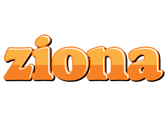 Ziona orange logo